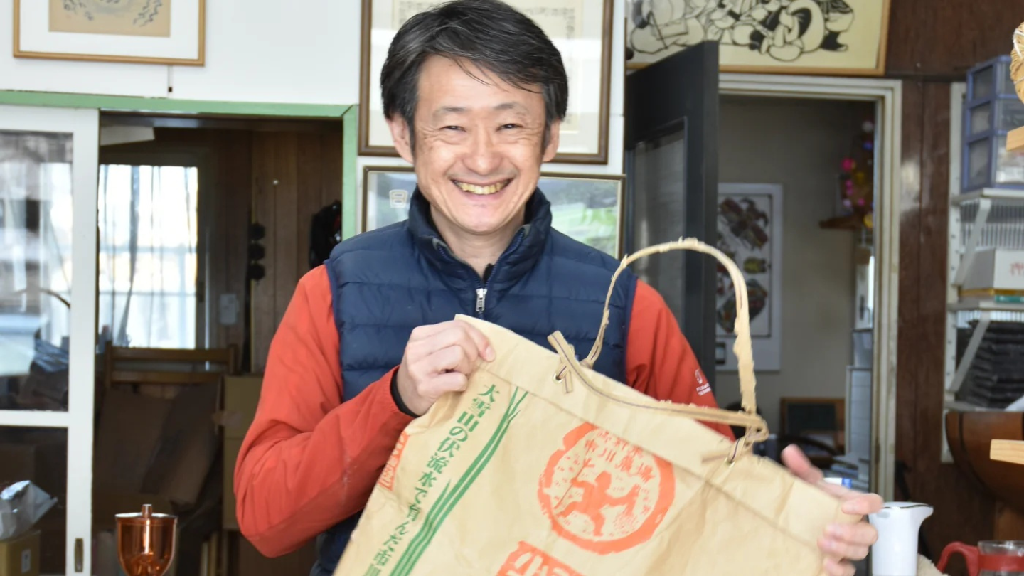 北海道旭川大雪山｜水源下的稻米及綠能米袋環保提包手作