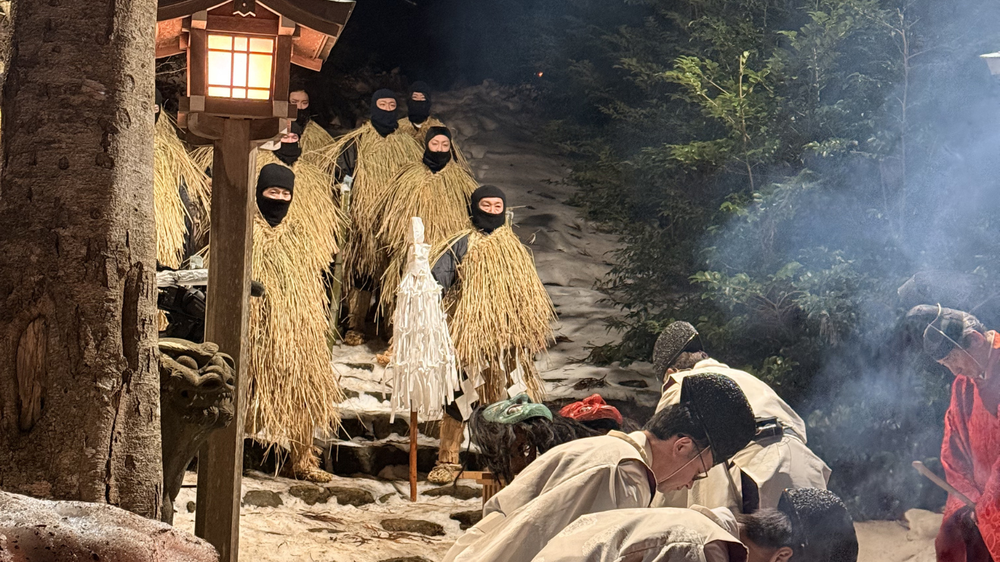 【2027卡位團】秋田冬季傳說 3 天 2 夜｜森吉山樹冰雪鞋、又鬼獵人文化與男鹿生剝鬼柴燈祭