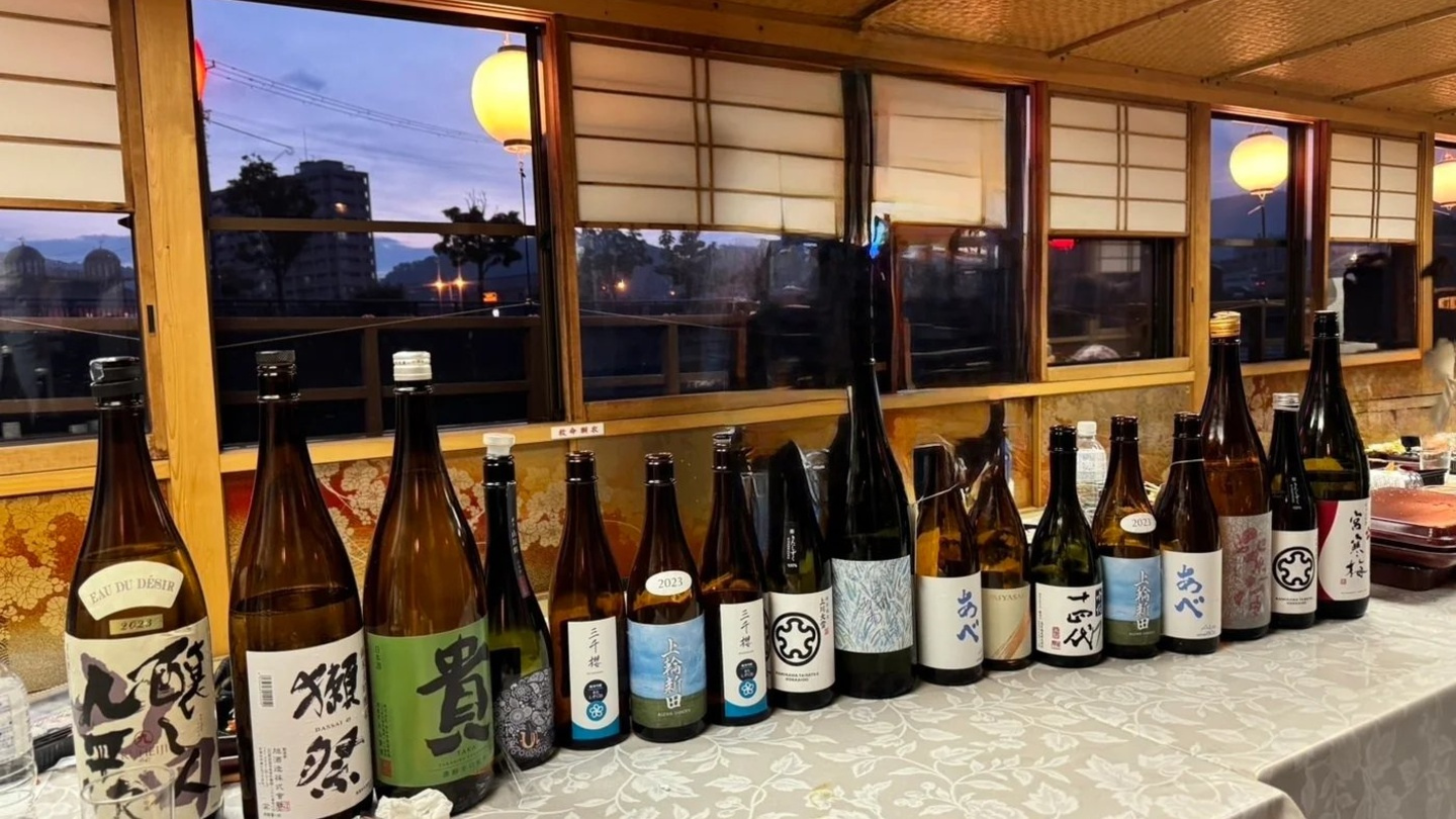 北海道小樽｜夏季限定不醉不歸清酒屋形船
