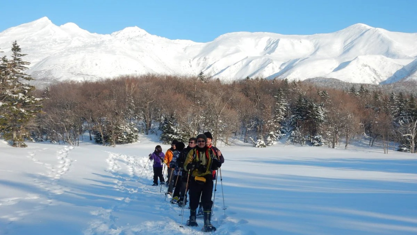 北海道知床世界遺產雪鞋健行｜走進知床五湖原始森林