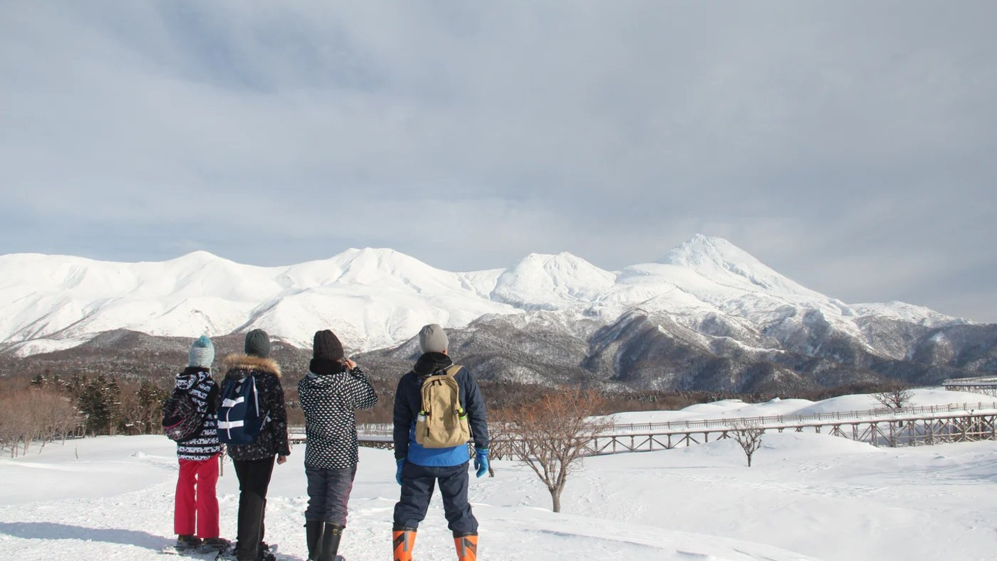 北海道知床世界遺產雪鞋健行｜走進知床五湖原始森林