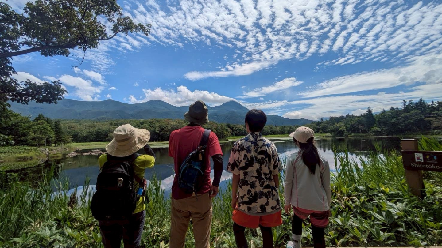 北海道知床世界自然遺產知床五湖｜專業官方認證嚮導引領，安全穿梭於五座神祕湖泊與原始林間發現棕熊痕跡與動植物命脈