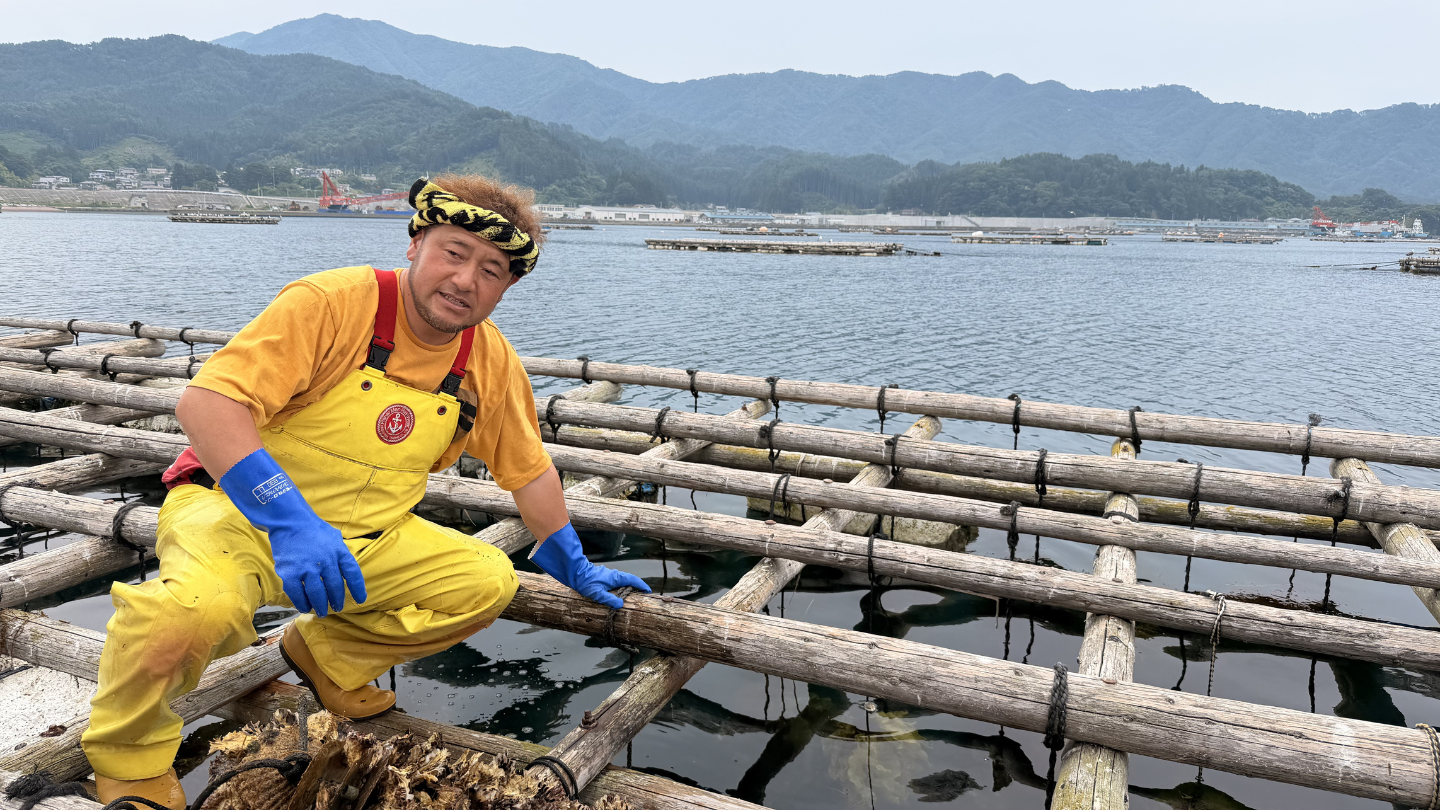 岩手山田町｜真實漁師帶路・牡蠣×帆立養殖筏近距離見學