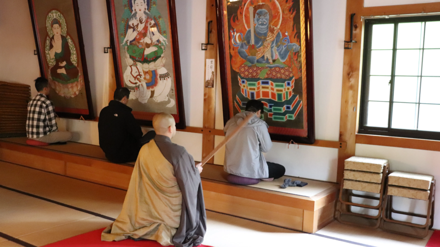 青森｜大間宿坊普賢院スロー寺ライフ・坐禅×寫佛×祈禱 1泊2日貸切體驗